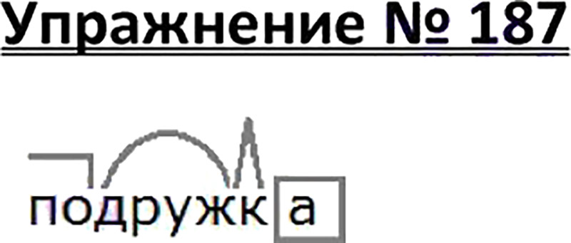 Ответы к 187 упражнению учебника по русскому языку В.П. Канакина, В.Г. Горецкий за 3 класс 1 часть