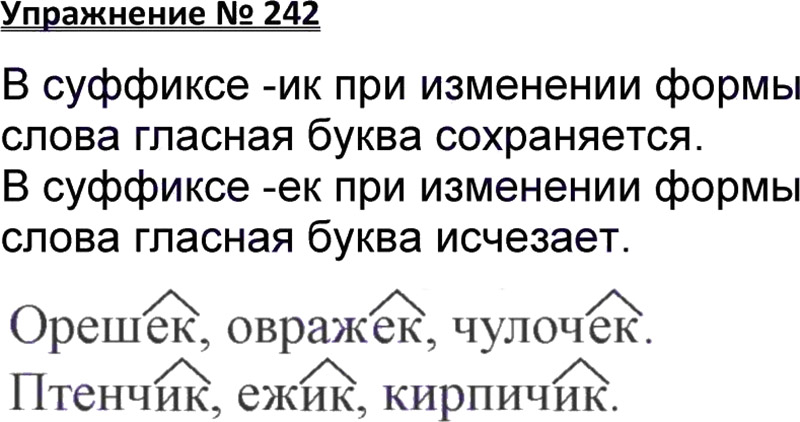 Упр 242 русский язык 3 класс канакина изложение презентация