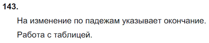 Ответы к 143 упражнению учебника по русскому языку В.П. Канакина, В.Г. Горецкий за 3 класс 2 часть