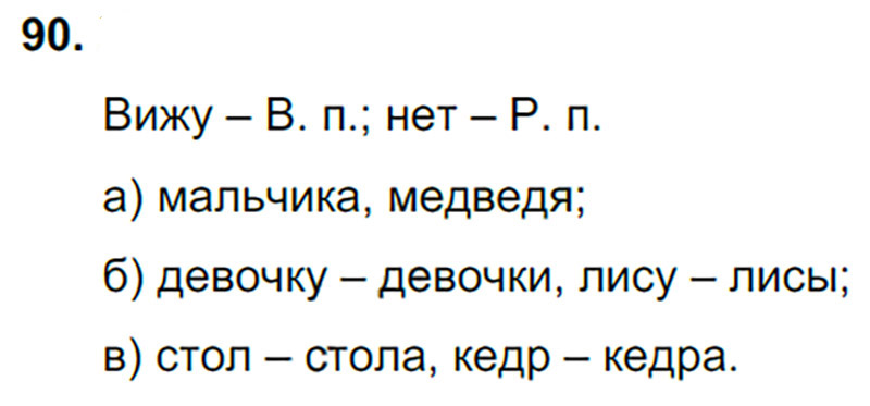 Ответы к 90 упражнению учебника по русскому языку В.П. Канакина, В.Г. Горецкий за 3 класс 2 часть