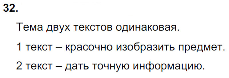 Ответы к 32 упражнению учебника по русскому языку Л.Ф. Климанова, Т.В. Бабушкина за 3 класс 1 часть