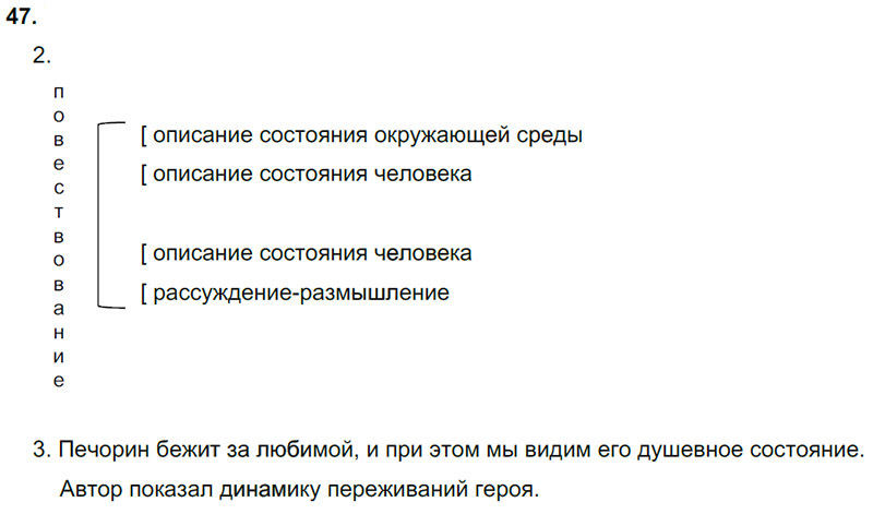Ответы к 47 упражнению учебника по русскому языку М.М. Разумовская за 9 класс