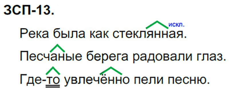 Ответы к ЗСП-13 учебника по русскому языку М.М. Разумовская за 9 класс